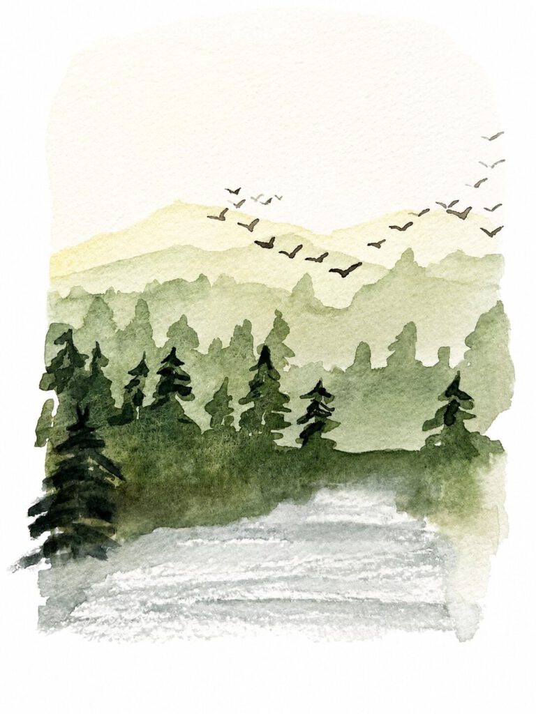 Landschaft Berge